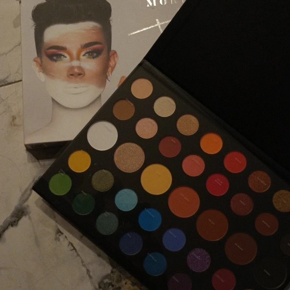 Morphe The James Charles Authentic Eyeshadow Palette Full size Rare Glam Womens
